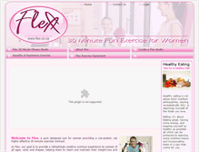 Tablet Screenshot of flex.co.za