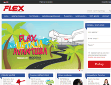 Tablet Screenshot of flex.rs