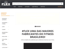 Tablet Screenshot of flex.ind.br